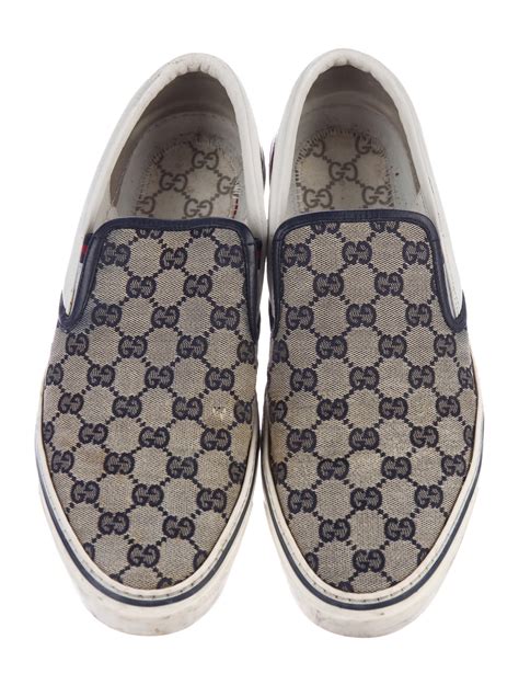 gucci slip on sneakers|gucci slip on sneakers men.